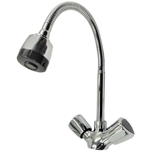 Смеситель для кухни с гибким изливом Спирит 27ГХ