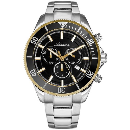 фото Наручные часы adriatica, черный
