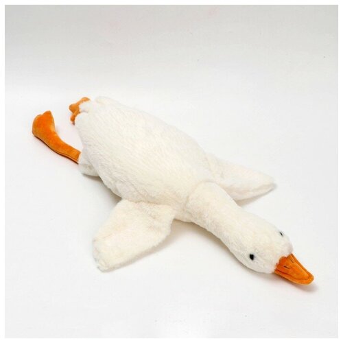 Мягкая игрушка Cute goose / Плюшевая игрушка Милый Гусь белый, Гусь обнимусь,90 см