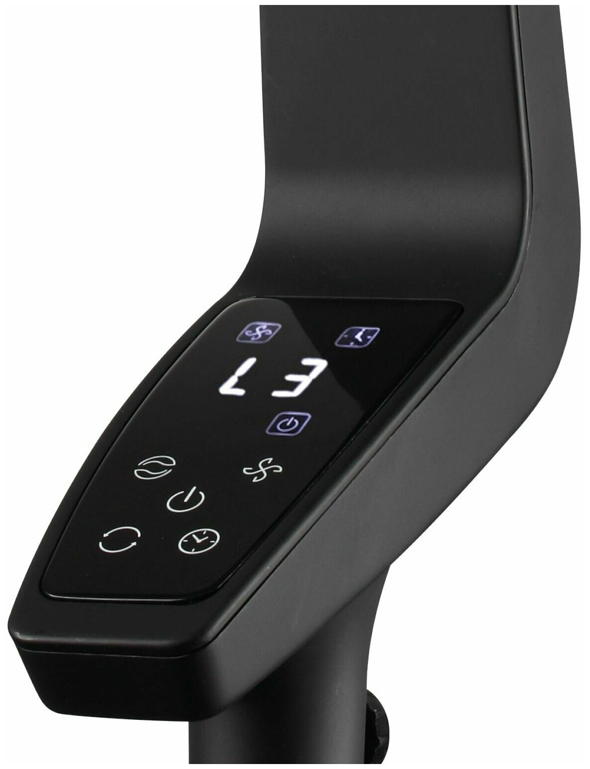 Вентилятор напольный с пультом LEX LXFC 8343 , 16", 50Вт, с ПДУ, Touch control, черный - фотография № 4