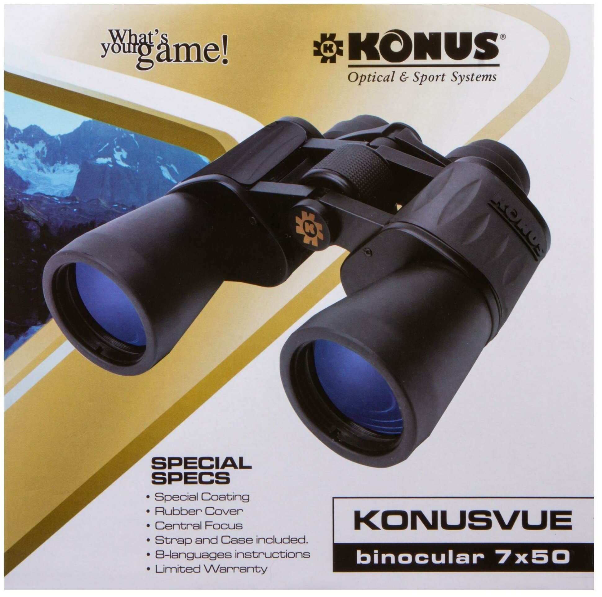 Бинокль KONUS Konusvue 7x50