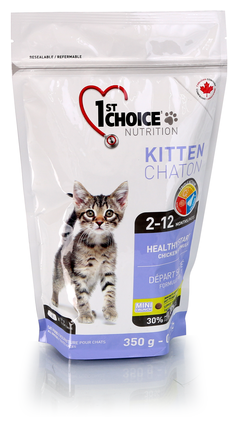 Сухой корм 1st Choice Healthy start для котят Здоровый старт, цыпленок, 5.44кг - фото №11