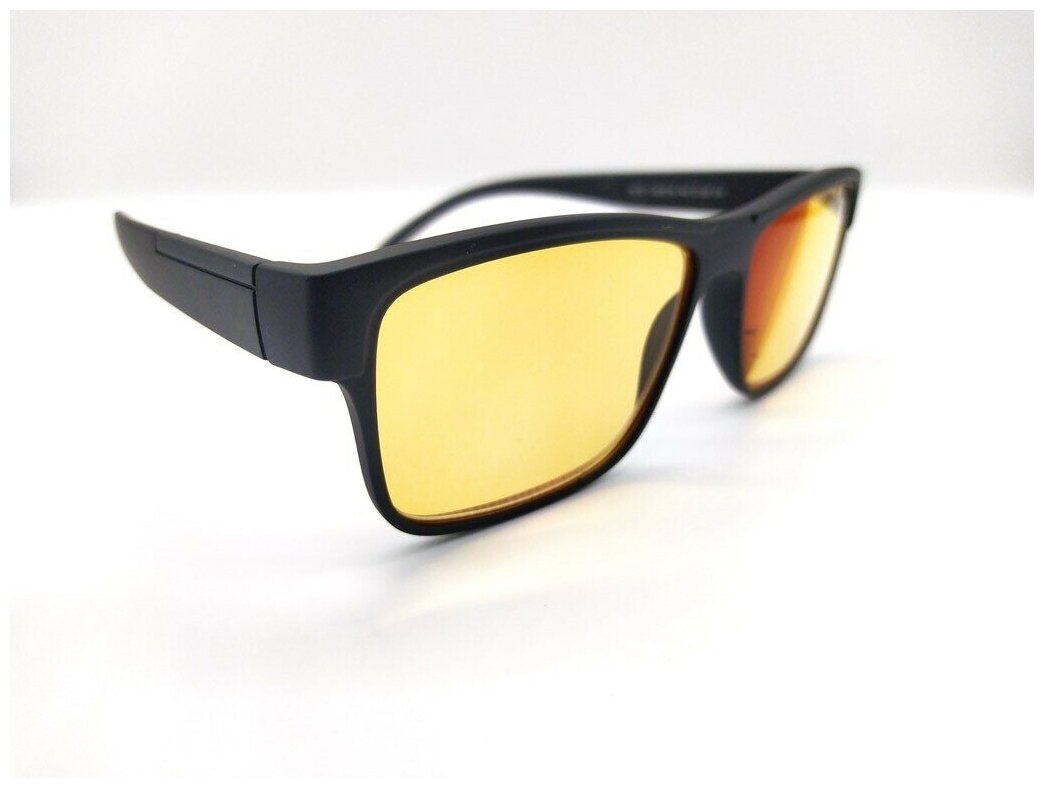 Очки с диоптриями желтые с UV защитой для водителей +3.0