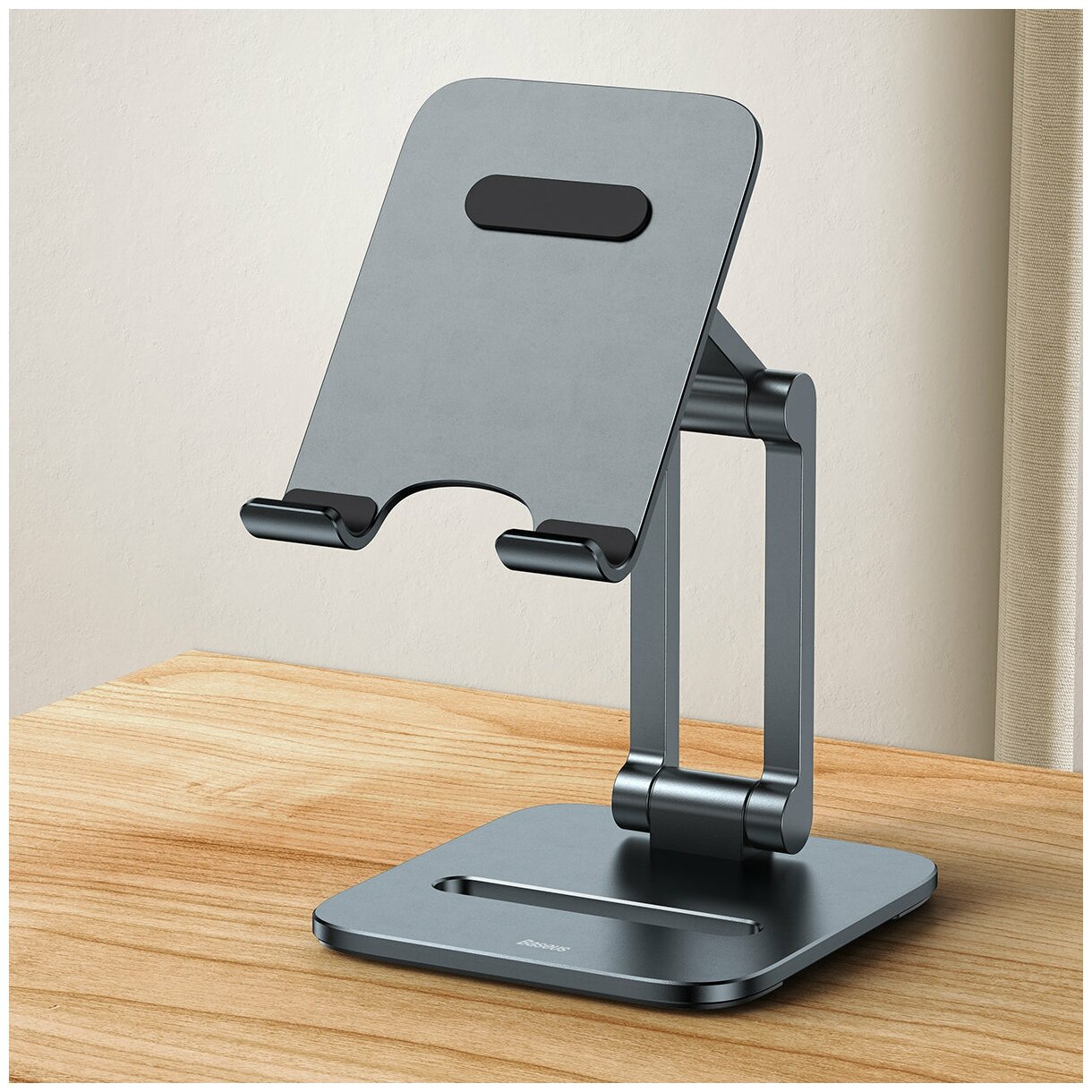 Настольная подставка Baseus Biaxial Foldable Metal Stand Grey LUSZ000013