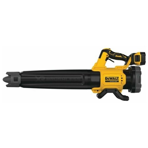 Аккумуляторный воздуходув DEWALT DCMBL562P1, XR, 18, ВBRUSHLESS, 200 км/ч, 9,6 м. куб. аккумуляторный воздуходув flexvolt 18 54 в dewalt dcm572x1 qw dcm572x1 qw