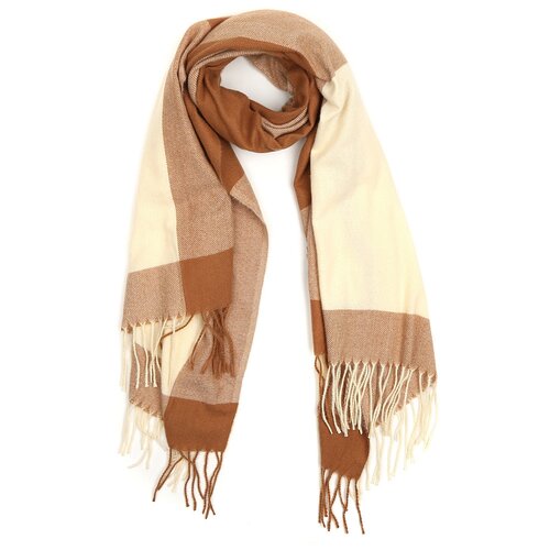 фото Шарф женский fabretti бежевый 180*68