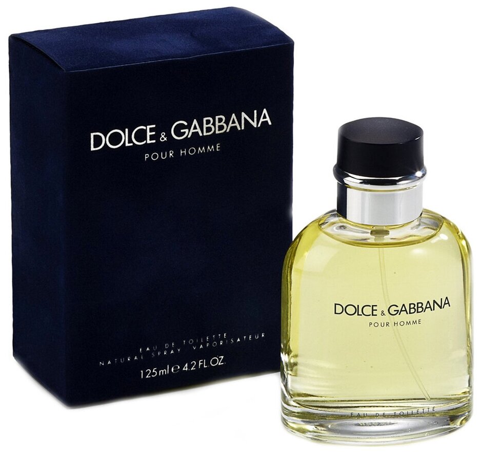 Dolce & Gabbana, Pour Homme, 125 мл, туалетная вода мужская