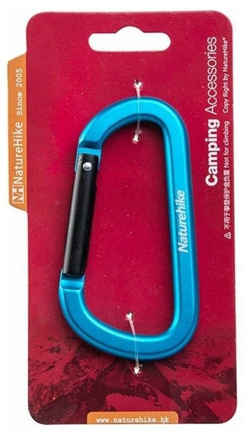 Карабин Naturehike D-Type Multifunctional Hang Buckle Without Lock