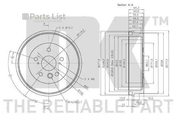 NK 254518   TOYOTA RAV4 I/II 94-05