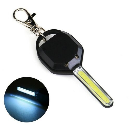 фото Фонарь-брелок "мастер к.", 2 cr2032, 2 режима, 8.5 х 3 см, микс