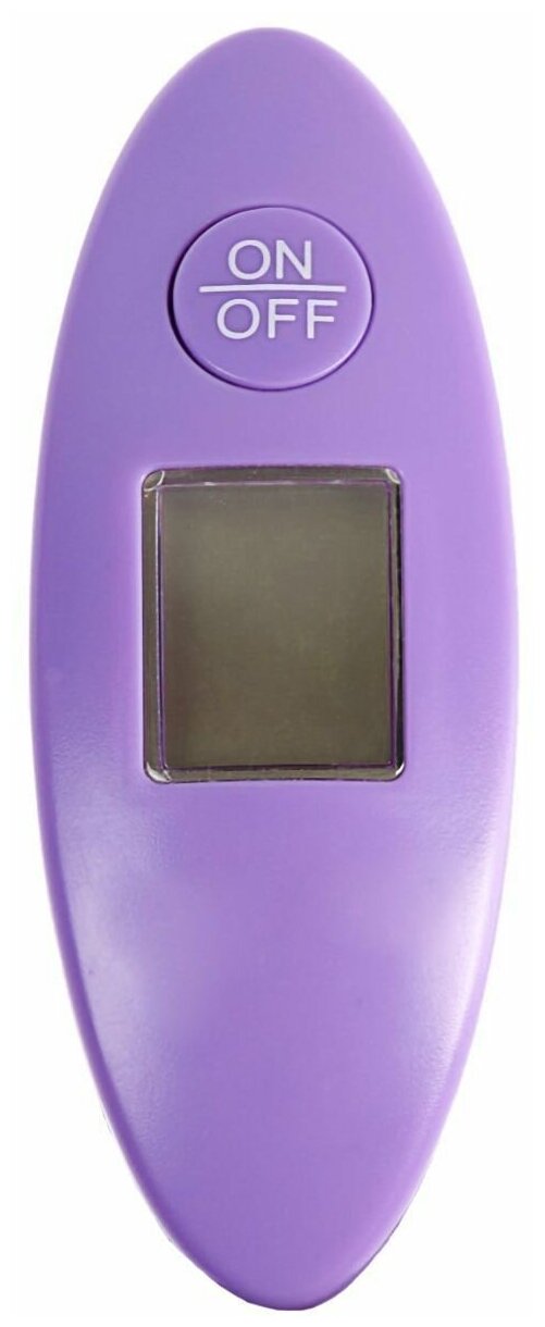 Электронный безмен весы ручные подвесные для багажа (до 40 кг, точность 100 гр) техметр ELS20 (Фиолетовый) - фотография № 3