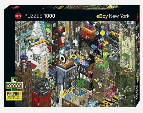 Изображение товара Пазл Heye 1000 деталей: Квест в Нью-Йорке
