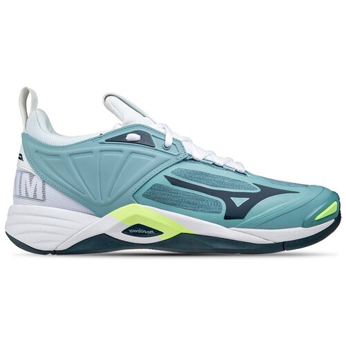 фото Кроссовки mizuno wave momentum 2, волейбольные, размер 11, бирюзовый