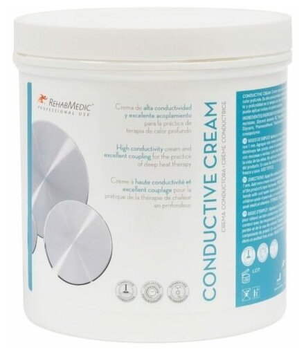 Проводящий крем для физиотерапии RehabMedic Conductive Cream, 1000 мл