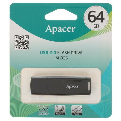 Память USB Flash 64 ГБ Apacer AH336 [AP64GAH336B-1]