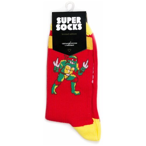 Носки с рисунками Super Socks - TMNT - Рафаэль 35-40