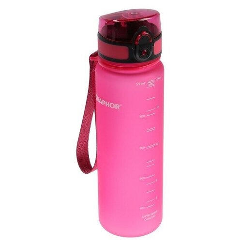Фильтр-бутылка Аквафор, очистка от хлора, примесей, сменная насадка, розовый