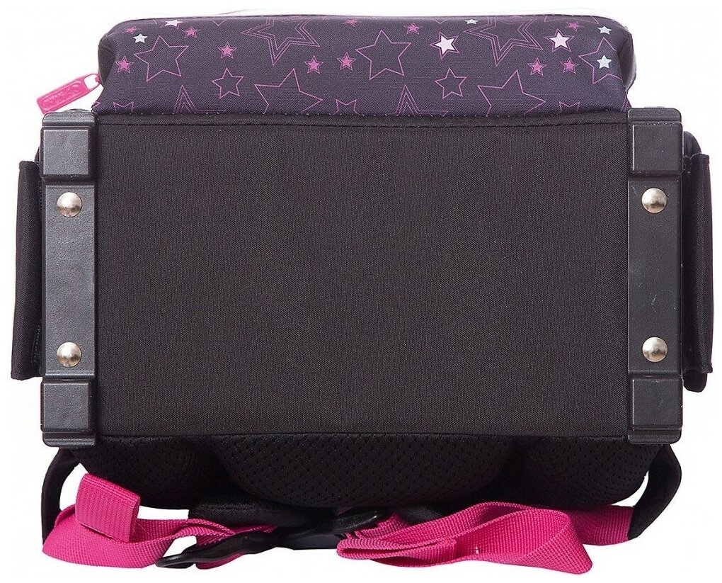 Ранец Herlitz, Smart Melody Clef без наполнения розовый/черный - фото №6