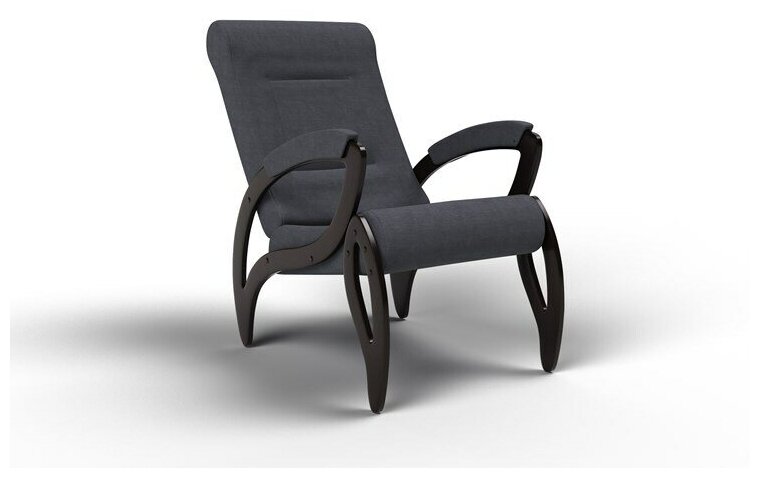 Кресло для дома Кресло для отдыха кресло для дачи Оливия ткань Графит