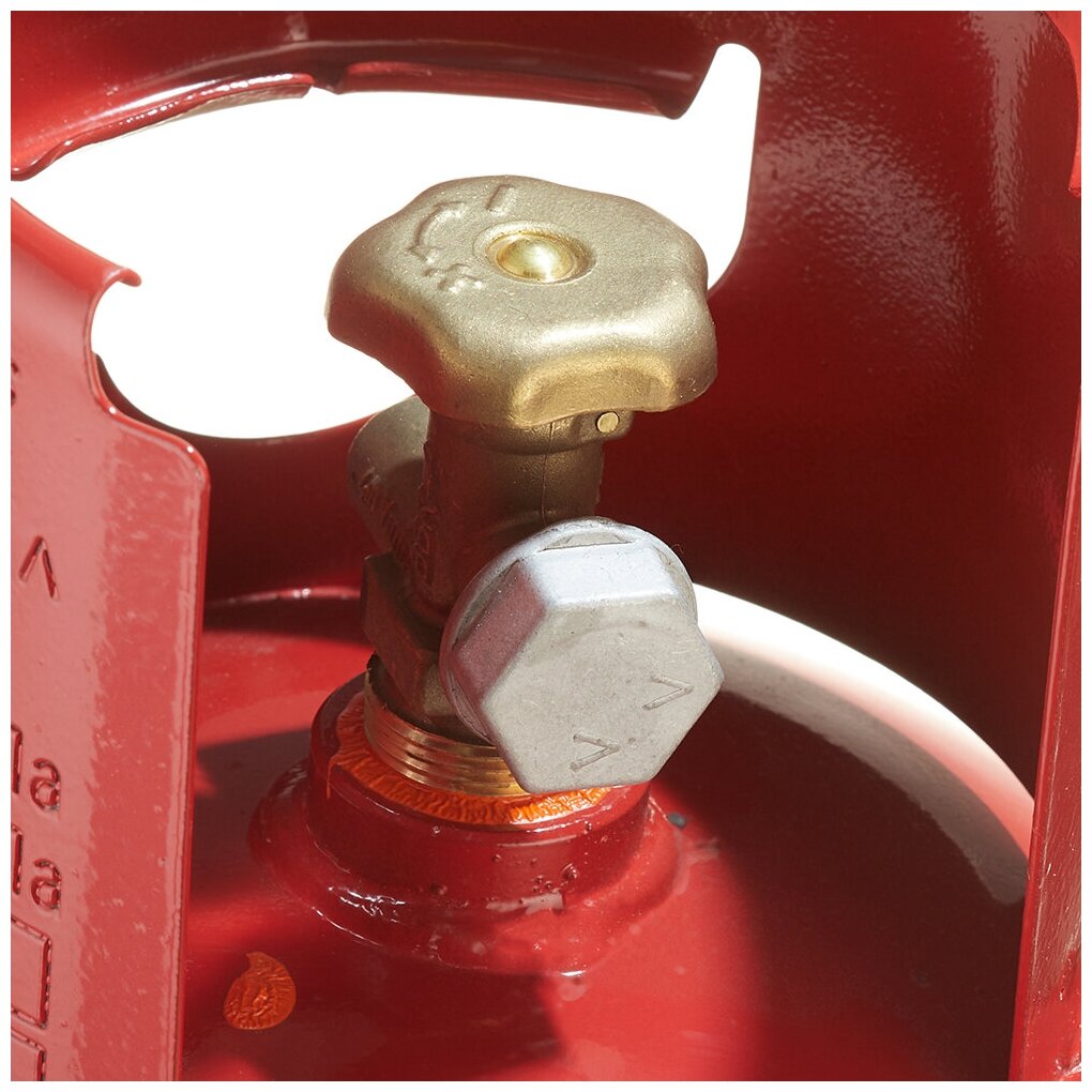 Баллон газовый пропановый НЗГА с предохранительным клапаном 5 л