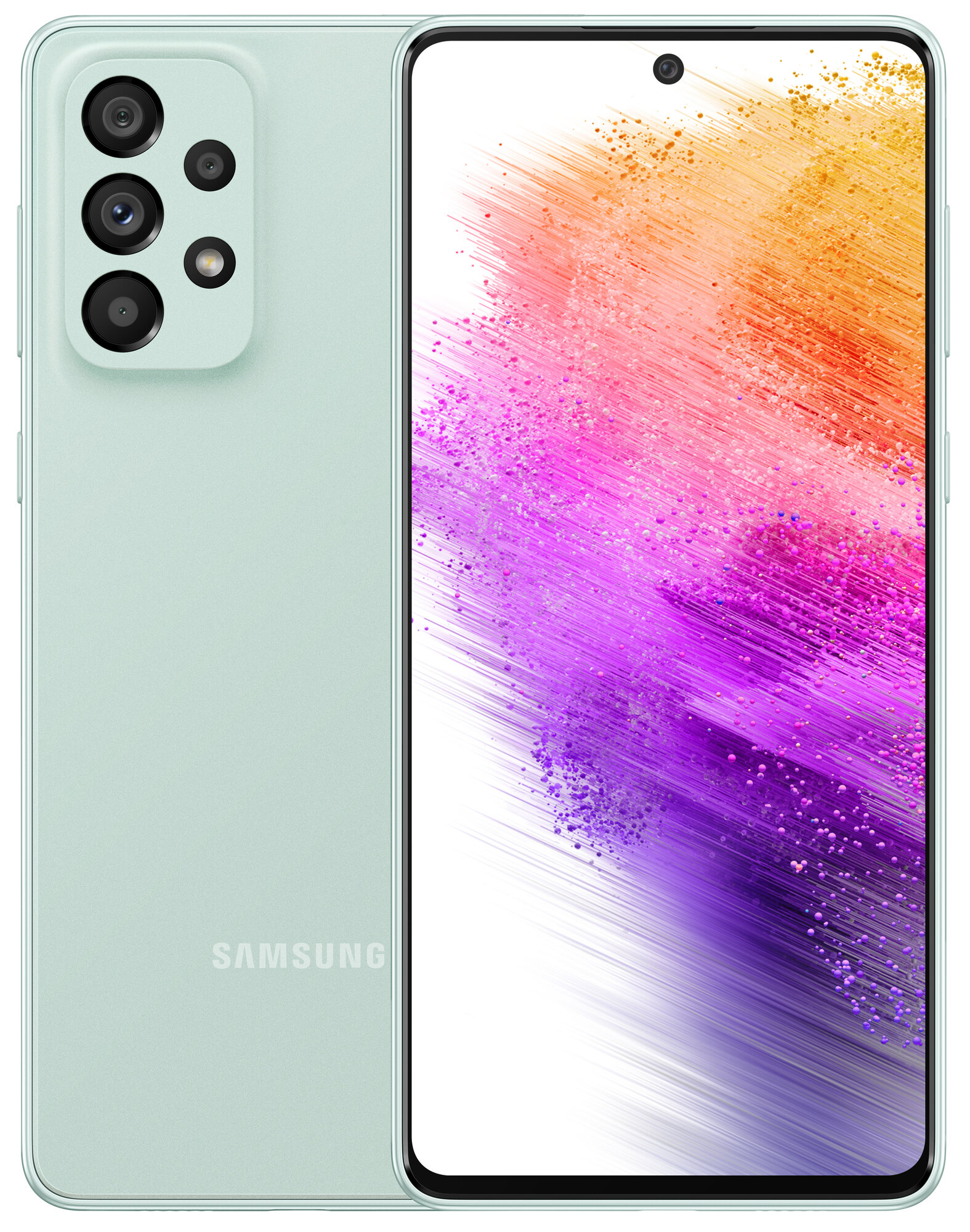 Смартфон Samsung Galaxy A73 5G 8/256 ГБ, мятный