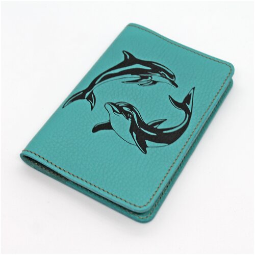 Обложка на паспорт кожаная 