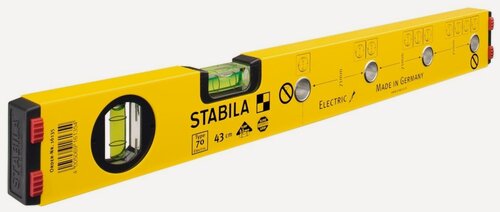 Изображение товара Уровень Stabila тип 70 Electric для электрика 43 см Арт. 16135