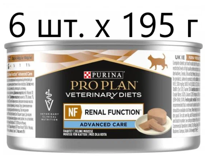     Purina Pro Plan Veterinary Diets NF St/Ox RENAL FUNCTION Advanced Care,     , 6 .195
