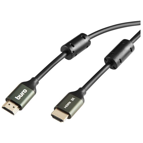 Кабель Buro BHP-HDMI-2.1-5G (HDMI M - HDMI M) 5 м (черный) 