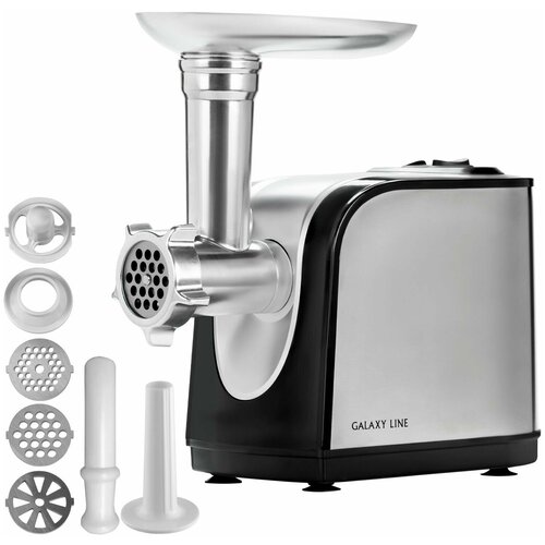 Мясорубка GALAXY LINE GL 2416 черный серебристый 777000₽
