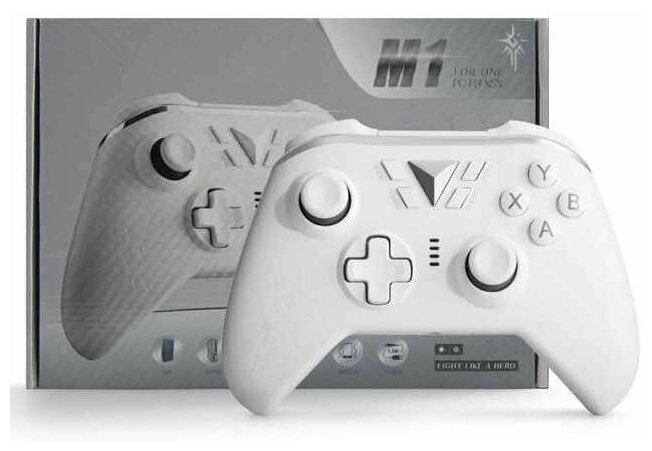 Беспроводной геймпад для Xbox Series/One/PS3/PC (M-1) White