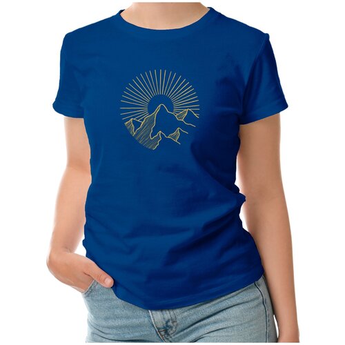 фото Футболка roly, размер s, синий