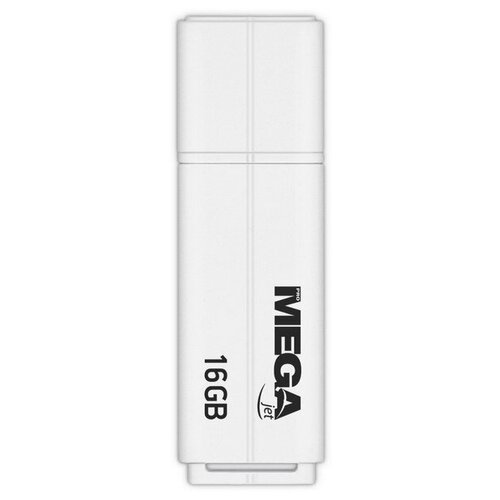 Флеш-карта ProMEGA Jet, 16 гб, USB 2.0, белая (PJ-FD-16GB-White)