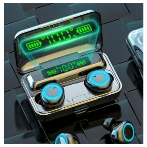 Bluetooth 51 TWS Наушникичерныесенсорное управление 299900₽