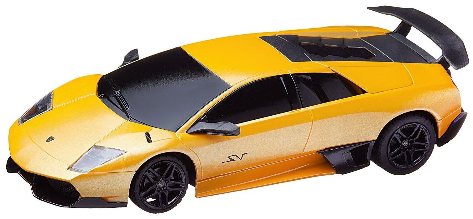 Машина р/у 1:24 Lamborghini Murcielago LP670-4, цвет желтый