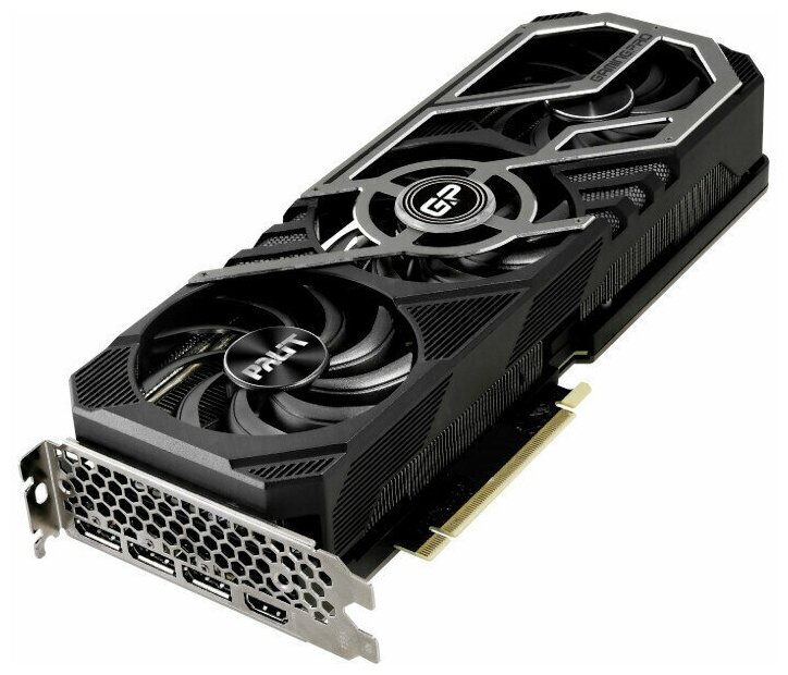 Palit GeForce RTX 3070 GamingPro 8G / V1 LHR 1500MHz PCI-E 4.0 8192Mb 14000MHz 256 bit HDMI 3xDP HDCP NE63070019P2-1041A