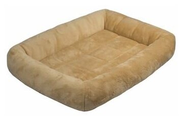 Лежак для собак Darell ZOOM Lama прямоугольный с валиком (40 х 30 х 8 см)