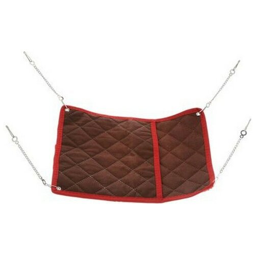 PETTO Гамак Карман 30х23см Стандарт Цвет: Коричневый, Красный