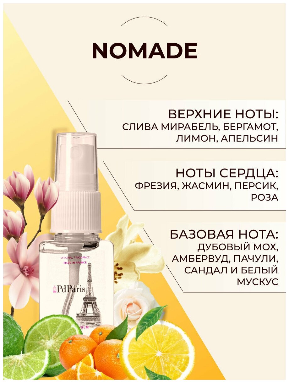 Духи женские франция PdParis "Nomade". Парфюм женский 30 мл — купить в ...