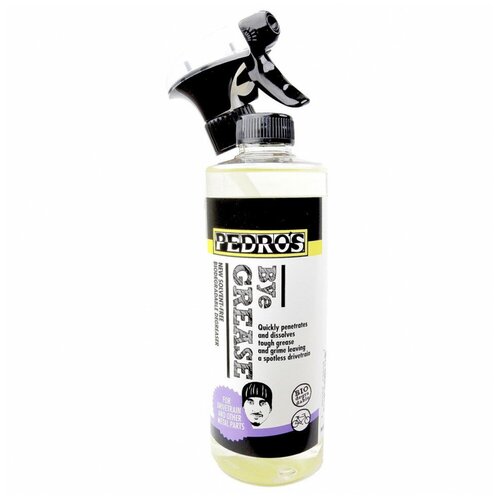 Очиститель велосипеда Pedros Bye Grease - 500 мл fge густая смазка pedros white grease 75g