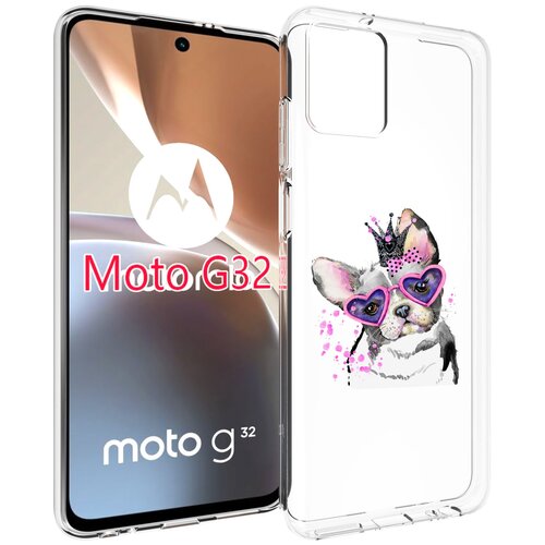 Чехол MyPads принцесса для Motorola Moto G32 задняя-панель-накладка-бампер чехол mypads принцесса эльза женский для motorola moto g32 задняя панель накладка бампер