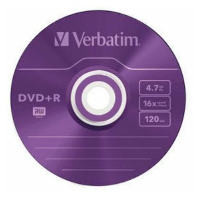 Verbatim DVD-R 4.7Gb 16x Slim case, 1шт - фото №5