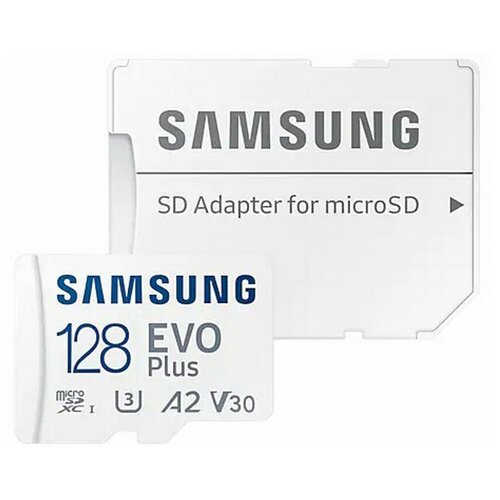 Карта памяти SAMSUNG microSDXC 64Gb EVO Plus UHS-I U1 A1 + ADP