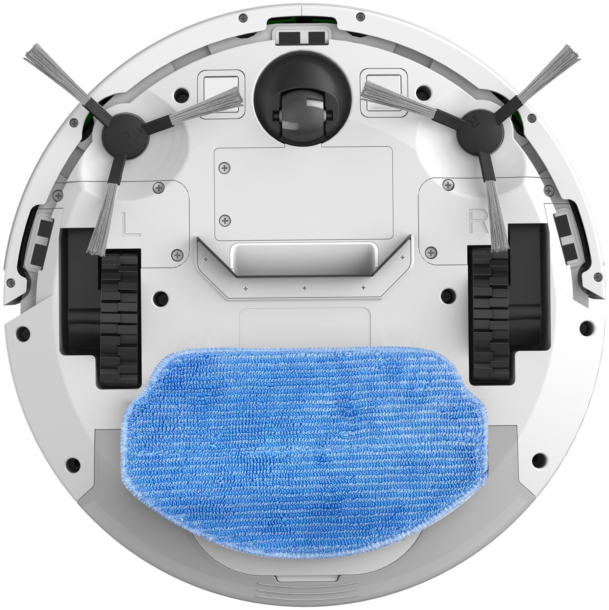 Робот-пылесос IRBIS Bean 0121, сухая, влажная уборка, управление смартфоном, белый