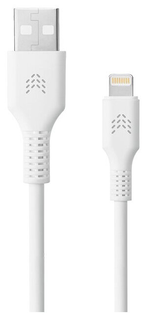 Зарядный кабель ROCKET Flex USB-A/Lightning 1м, оплётка TPE