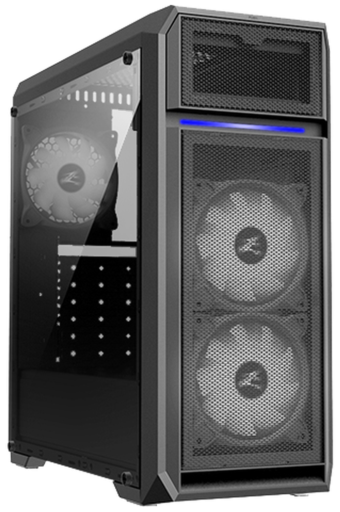 Корпус ATX Miditower Zalman N5 OF Black