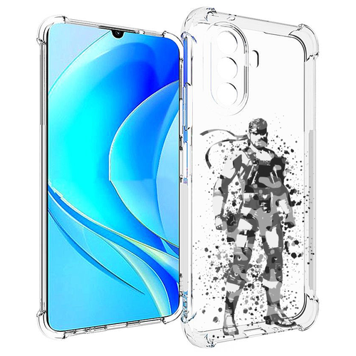 чехол mypads metal gear solid v outer heaven для huawei nova y61 huawei enjoy 50z задняя панель накладка бампер Чехол MyPads Metal Gear Solid Snakes для Huawei Nova Y70 / Nova Y70 Plus (MGA-LX9N) / Huawei Enjoy 50 задняя-панель-накладка-бампер