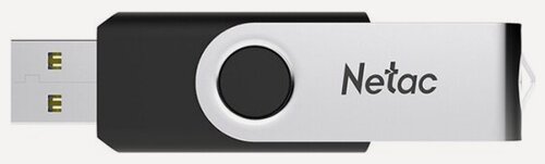 Изображение товара Флешка 32Gb Netac U505 black/silver USB 2.0 (NT03U505N-032G-20BK)