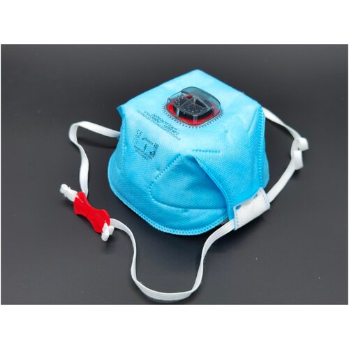 Респиратор защита от радиации SPIROTEK VS 4300 FFP3, 5 шт респиратор маска от пыли spirotek vs 2300 v ffp3 15 шт