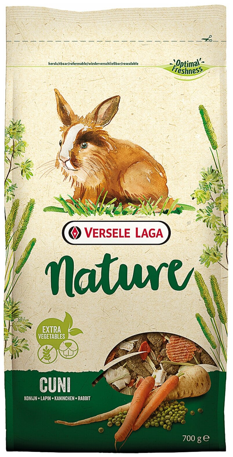 Корм для кроликов Versele-Laga Nature Cuni 700 г